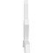 Ekena Millwork Alberta Architectural Grade PVC Gable Bracket, 72"W x 48"H x 4"D x 6"F, 16/12 Pitch GBP072X48X0406ALB00 - alternate 5